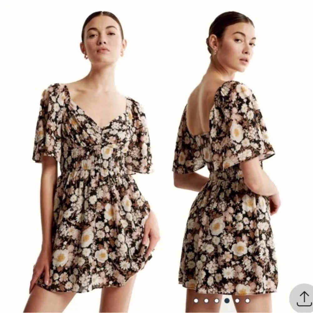 NWT Abercrombie floral mini dress